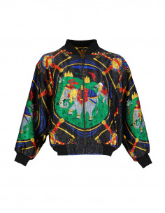 Vintage women's double sided bomber