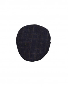 City men's wool flat cap